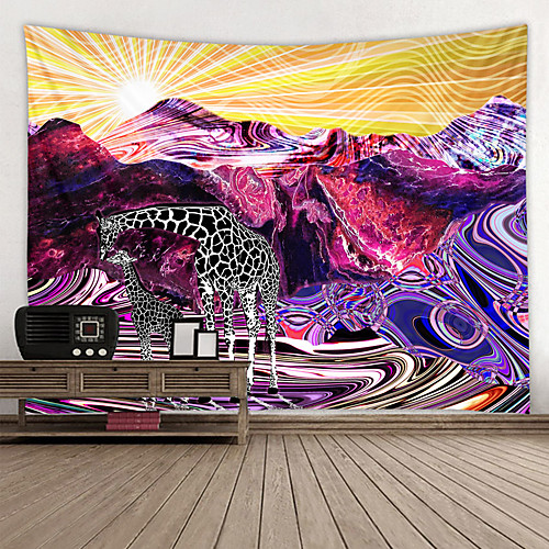 

Wall Tapestry Art Decor Blanket Curtain Hanging Home Bedroom Living Room Decoration and Modern and Landscape and Mountain