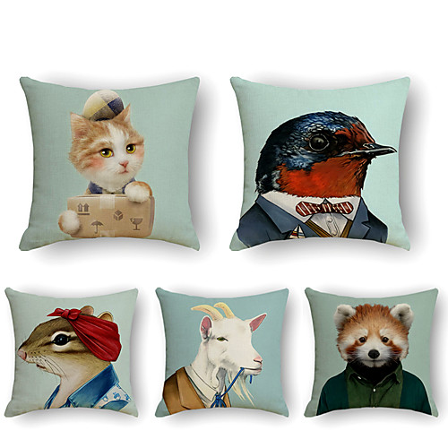 

Cushion Cover 5PCS Short Plush Soft Decorative Square Throw Pillow Cover Cushion Case Pillowcase for Sofa Bedroom 45 x 45 cm (18 x 18 Inch) Superior Quality Machine Washable