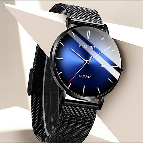 

Men's Dress Watch Analog Quartz Sporty Stylish Calendar / date / day / One Year / Stainless Steel / Titanium Alloy