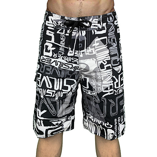 

Men's Swim Shorts Swim Trunks Board Shorts Breathable Quick Dry Drawstring - Swimming Surfing Water Sports Summer