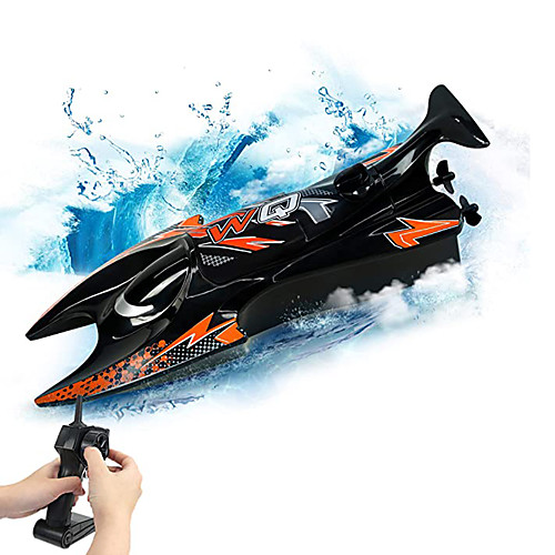

Remote Control Boats Toy Boats High Speed Waterproof Rechargeable Remote Control / RC for Pools and Lakes Boat For Kid's Adults' Gift
