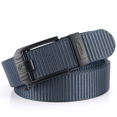 

Men's Military Tactical Belt Breathable Wearable Quick Release for Solid Colored Nylon Fall Spring Summer