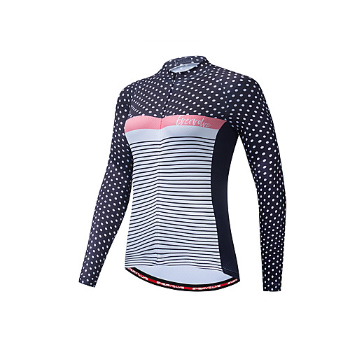

Women's Long Sleeve Cycling Jersey Red / White Red / Yellow BlueYellow Bike Jersey Quick Dry Sports Clothing Apparel / Micro-elastic / Athleisure