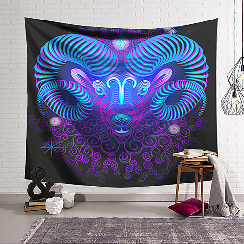 

Wall Tapestry Art Decor Blanket Curtain Hanging Home Bedroom Living Room Decoration Polyester Antelope