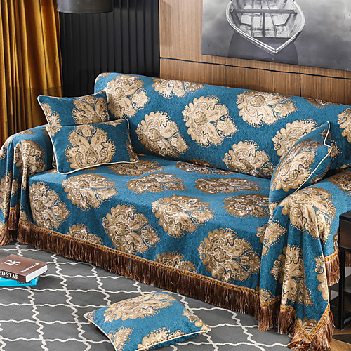 

Sofa Cover Geometric Printed Polyester / Cotton Slipcovers