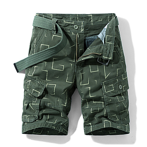 

Men's Hiking Shorts Hiking Cargo Shorts Summer Outdoor 10 Multi-Pockets Breathable Soft Wear Resistance Cotton Shorts Black Blue Grey Khaki Green Hunting Fishing Climbing 30 32 34 36 38