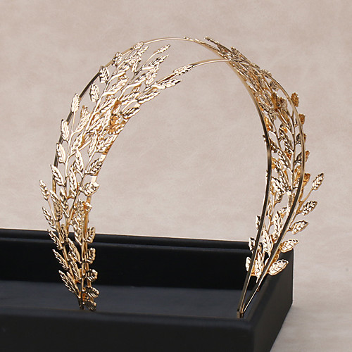 

Wedding Princess Alloy Tiaras with Metal 1 Piece Wedding / Party / Evening Headpiece