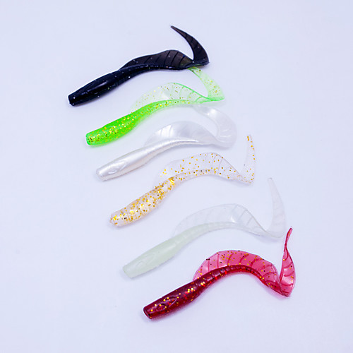 

6 pcs Fishing Lures Soft Bait Floating Sinking Bass Trout Pike Lure Fishing