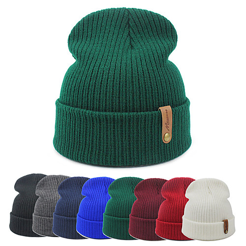 

Winter Knit Beanie for Women Satin Lined Cable Thick Chunky Cap Mens Soft Slouchy Warm Hat