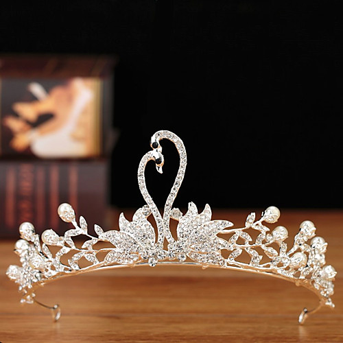 

Wedding Princess Alloy Hair Accessory with Metal 1 Piece Wedding / Birthday Headpiece