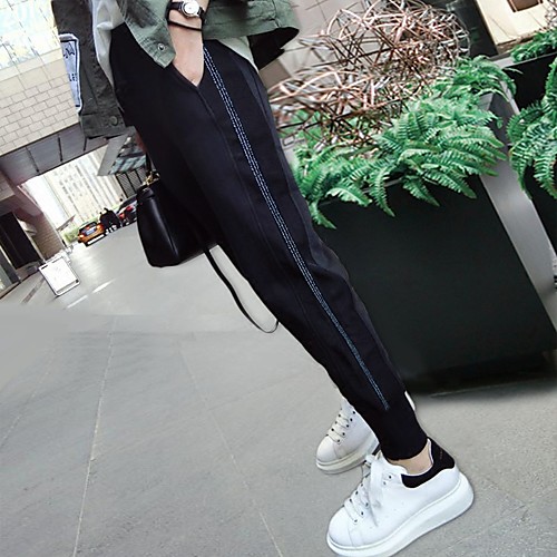 

Women's Sweatpants Jogger Pants Elastic Waistband Solid Color Sport Athleisure Pants Breathable Soft Comfortable Plus Size Everyday Use Casual Daily Outdoor Exercising