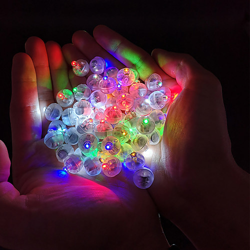

Round Ball LED Balloon Lights Luminous Lamps for Lantern Bar Christmas Wedding Party Decoration Lights Paper Lantern