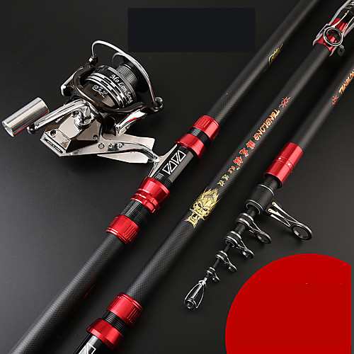 

Fishing Rod Telescopic Rod 100/120/150/170/190/210/230 cm Carbon Portable Lightweight Sea Fishing