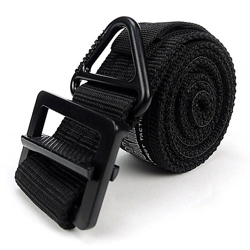 

Men's Military Tactical Belt Breathable Wearable Protective for Solid Colored Canvas Fall Spring Summer