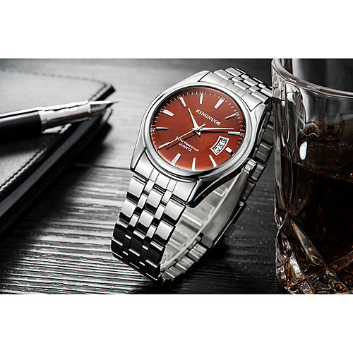 

Men's Dress Watch Analog Quartz Sporty Stylish Calendar / date / day / One Year / Stainless Steel / Stainless Steel