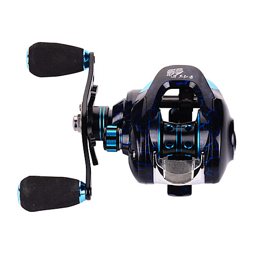 

Fishing Reel Baitcasting Reel 7.1:1 Gear Ratio 17 Ball Bearings Easy Install for Sea Fishing / Fly Fishing / Freshwater Fishing