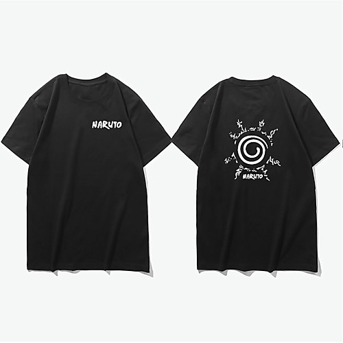 

Inspired by Naruto Uzumaki Naruto Cosplay Costume T-shirt Microfiber Graphic Prints Printing T-shirt For Men's / Women's