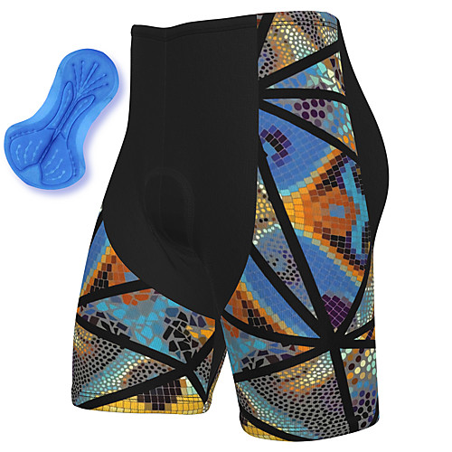 

21Grams Men's Cycling Shorts Spandex Bike Padded Shorts / Chamois Breathable Quick Dry Sports Blue Mountain Bike MTB Road Bike Cycling Clothing Apparel Bike Wear / Athleisure