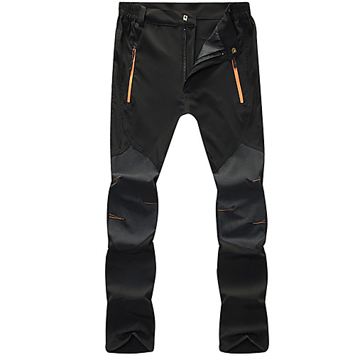 

Men's Hiking Pants Trousers Patchwork Outdoor Tailored Fit Waterproof Lightweight Breathable Quick Dry Spandex Pants / Trousers Black Army Green Grey Hunting Fishing Climbing S M L XL XXL