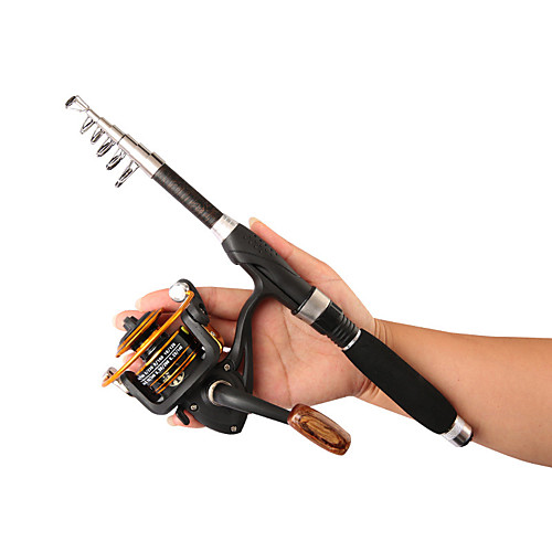 

Fishing Rod Telescopic Rod 100/120/150/170/190/210/230 cm Portable Lightweight Sea Fishing