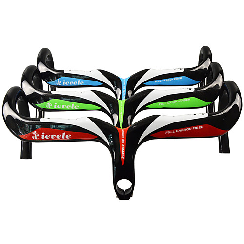 

Carbon Fiber Road Bike Handlebar Drop Bar 31.8 mm 400/420/440 mm Lightweight Ergonomic Design Integrated Road Bike Mountain Bike MTB Road Cycling Cycling Blue Red Green 3K Glossy