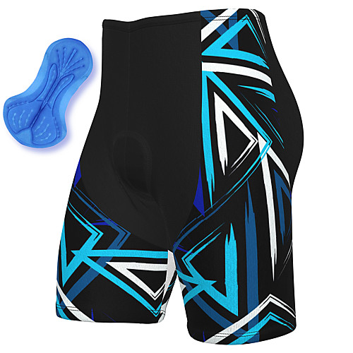 

21Grams Men's Cycling Shorts Spandex Bike Padded Shorts / Chamois Breathable Quick Dry Sports Blue Mountain Bike MTB Road Bike Cycling Clothing Apparel Bike Wear / Athleisure