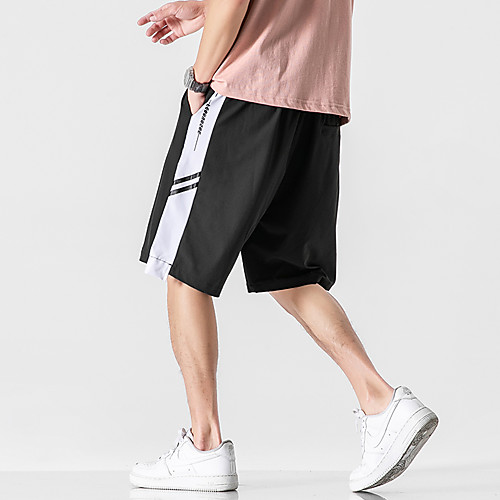 

Men's Shorts Cargo Outdoor Casual Daily Shorts Tactical Cargo Pants Plain Short Black Grey Green