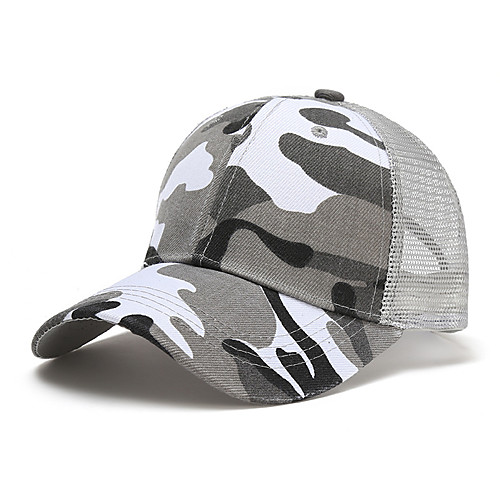 

Men's Baseball Cap Sun Hat Fishing Hat Outdoor UV Sun Protection Windproof UPF50 Quick Dry Spring Summer Camouflage Color Jungle camouflage Camouflage / Breathable