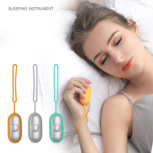 

Sleep Aid White Noise Hand Hold Micro Current Smart Sleeper Pulse Meridian Massage Instrument