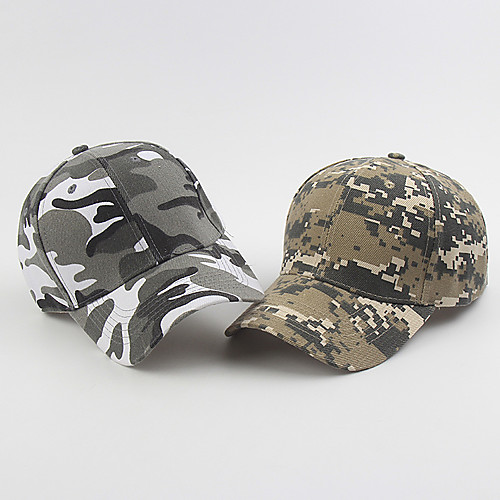 

Men's Baseball Cap Sun Hat Fishing Hat Outdoor UV Sun Protection Windproof UPF50 Quick Dry Spring Summer Camouflage Color Jungle camouflage Camouflage / Breathable