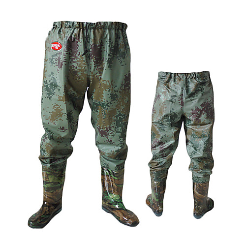 

Men's Hunting Pants Waterproof Ventilation Wearproof Fall Spring Summer Solid Colored for Camouflage