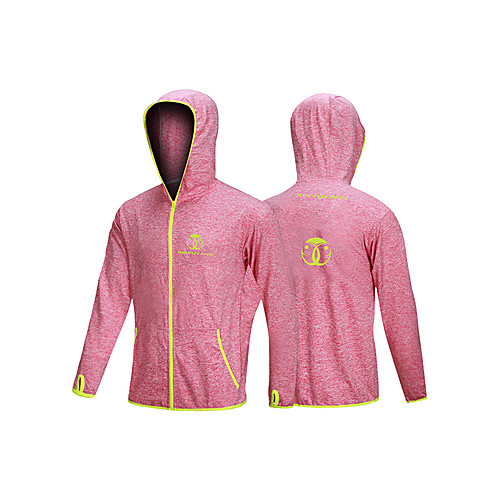 

Women's Men's Hoodie Jacket Skin Coat Lightweight Breathable Quick Dry Jacket Athleisure Outdoor Fishing / Long Sleeve / Stretchy