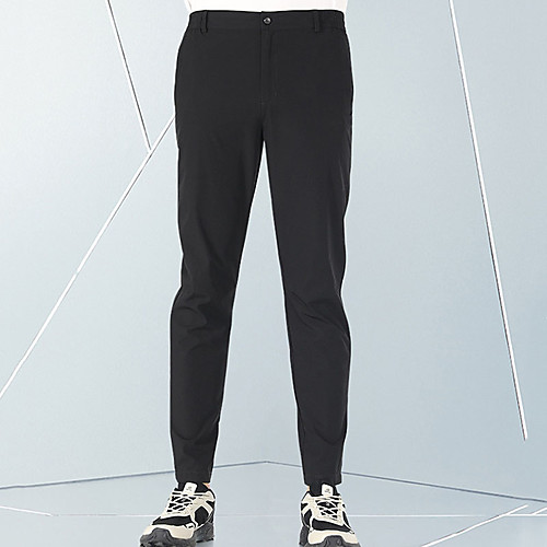 

Men's Hiking Pants Trousers Solid Color Outdoor Regular Fit Breathable Quick Dry Soft Comfortable Spandex Bottoms Black Dark Gray Dark Navy Hunting Fishing Camping / Hiking / Caving M L XL XXL XXXL