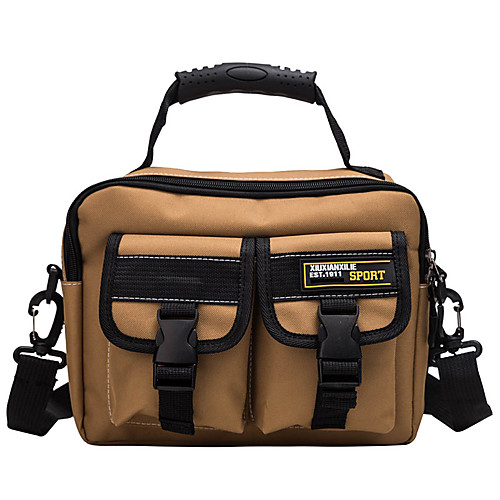 

Unisex Bags Canvas Crossbody Bag Zipper Plain Daily 2021 Canvas Bag Handbags Black Khaki