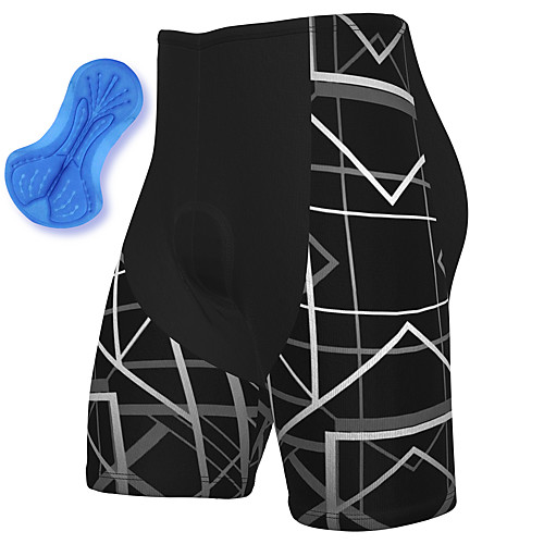 

21Grams Men's Cycling Shorts Spandex Bike Padded Shorts / Chamois Breathable Quick Dry Sports Black Mountain Bike MTB Road Bike Cycling Clothing Apparel Bike Wear / Athleisure