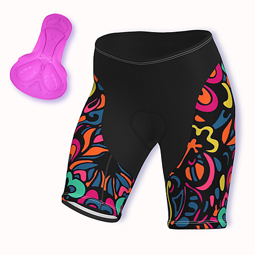 

21Grams Women's Cycling Shorts Spandex Bike Padded Shorts / Chamois Breathable Sports Black Mountain Bike MTB Road Bike Cycling Clothing Apparel Bike Wear / Stretchy / Athleisure