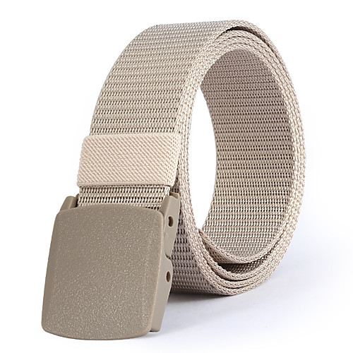 

Men's Military Tactical Belt Breathable Wearable Protective for Solid Colored Nylon Fall Spring Summer