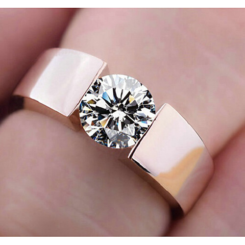 

Ring Classic Rose Gold Silver Copper Simple Classic 5 6 7 8 9
