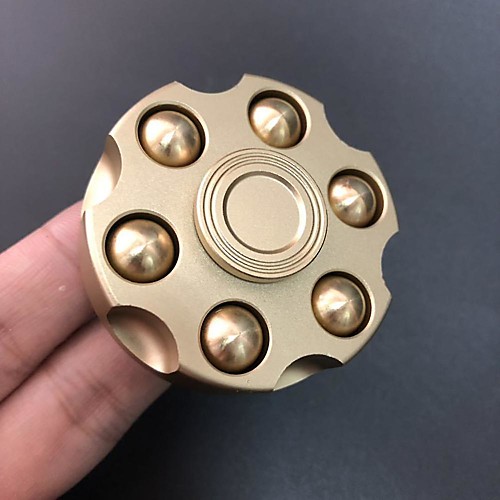 

novel fidget copper finger toy brass alloy hand fingertip gyro spinner