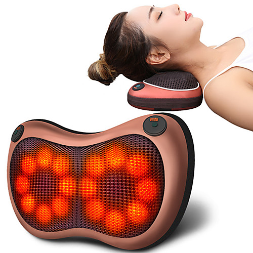 

Pain Relief Back Massager, Neck Massager with Heat, Massage Pillow Gifts for Men & Women, Electric Shiatsu Back Massager, Deep Kneading Shoulder Massager for Full Body Muscle, Massage at Home, Car
