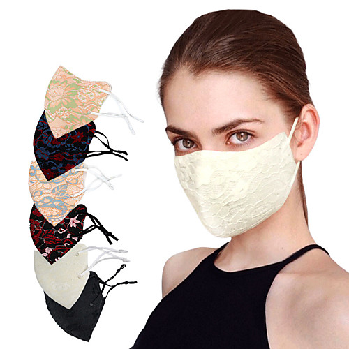

Breathability Cotton Anti-Dust Black and Blue White Blue Green Pink / Black