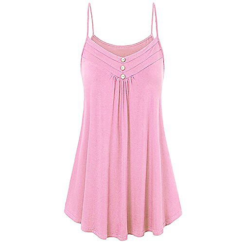 

shirts for women sexy gibobby women v neck lace strappy floral print tank top sleeveless blouse pink