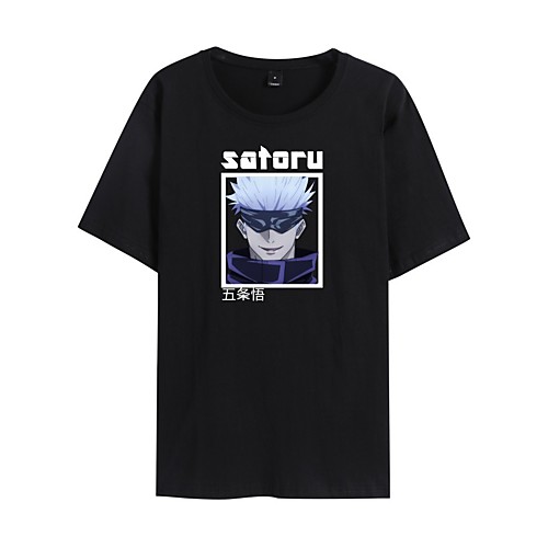 

Inspired by Jujutsu Kaisen Cosplay Cosplay Costume T-shirt Pure Cotton Graphic Printing T-shirt For Men's / Women's