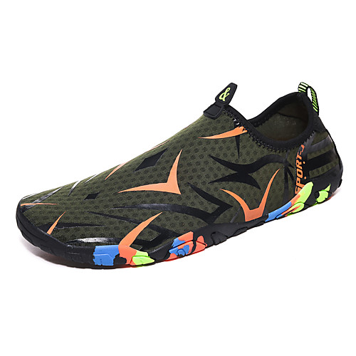 

Unisex Trainers Athletic Shoes Casual Athletic Outdoor Water Shoes Elastic Fabric Breathable Non-slipping Wear Proof Black / Red White / Blue Khaki Color Block Fall Spring