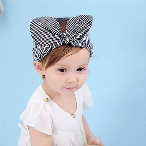 

Girls' For Birthday Party Festival Bowknot Fabric Black 1pc