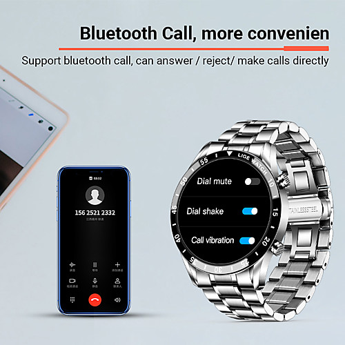 Lige Bw01 Smart Chasy Bluetooth Pulsomer Arterialnoe Davlenie Kislorod Krovi Vodonepronicaemyj Sport Kontrol Kamery Ip 67 46 Millimetrovyj Korpus Dlya Chasov Dlya Android Ios Muzhchina Zhenshina 21 Us 51 74