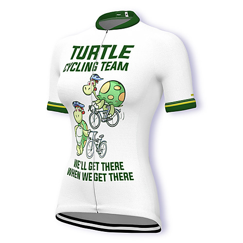 

21Grams Women's Short Sleeve Cycling Jersey Spandex White Bike Top Mountain Bike MTB Road Bike Cycling Breathable Sports Clothing Apparel / Stretchy / Athleisure