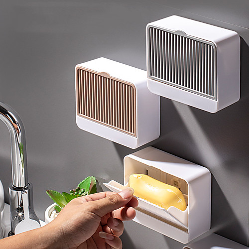 

Drain Soap Holder Bathroom Wall-mounted Soap Box Toilet Punch-free Soap Holder Soap Box Soap Box Holder