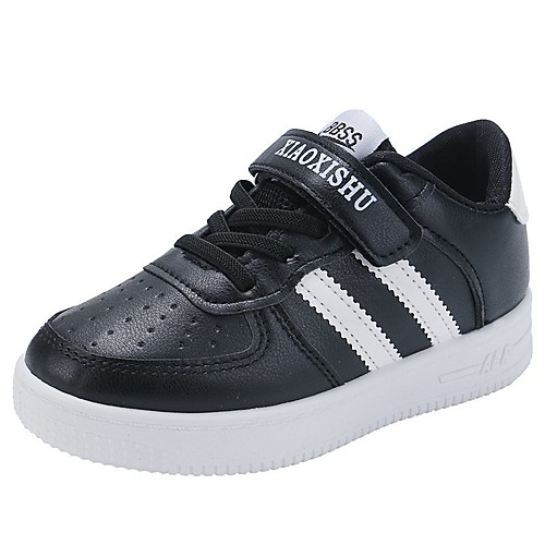 

Boys' Girls' Sneakers Comfort PU Little Kids(4-7ys) Big Kids(7years ) Daily Home Walking Shoes White Black Pink Fall Spring