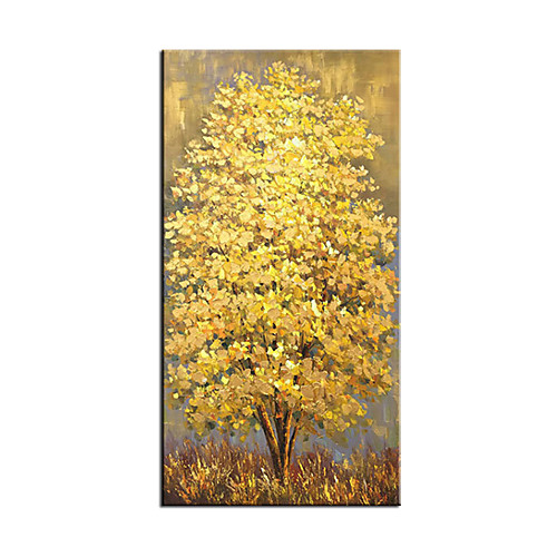

Oil Painting Hand Painted Vertical Abstract Landscape Modern Rolled Canvas (No Frame)